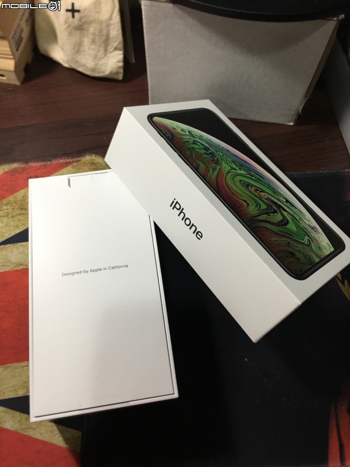 iPhone XS MAX 太空灰開箱