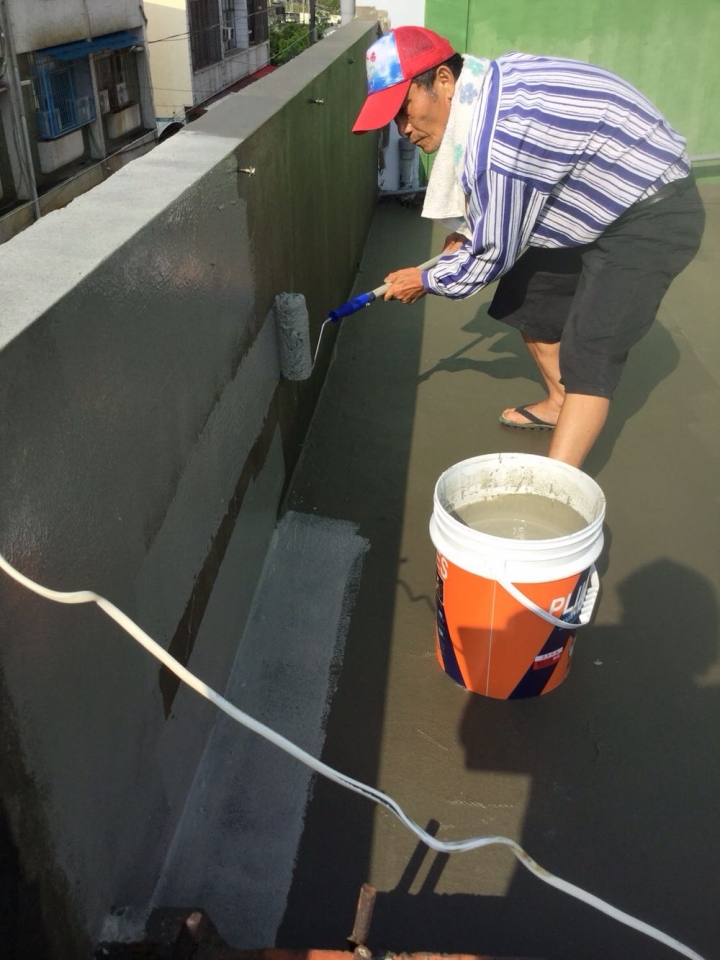 屋頂防水DIY(底漆+彈泥+面漆)防水不求人