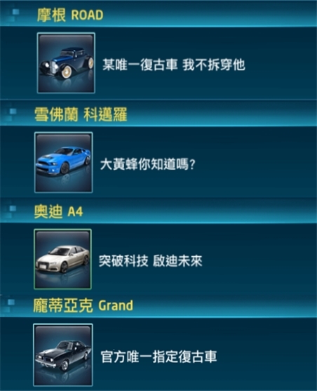 【喜歡車子】我好像玩跑偏了