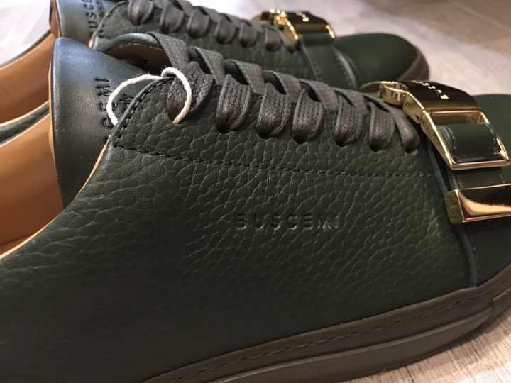 「瘋～～雙綠開箱」Buscemi 高低筒 sneakers