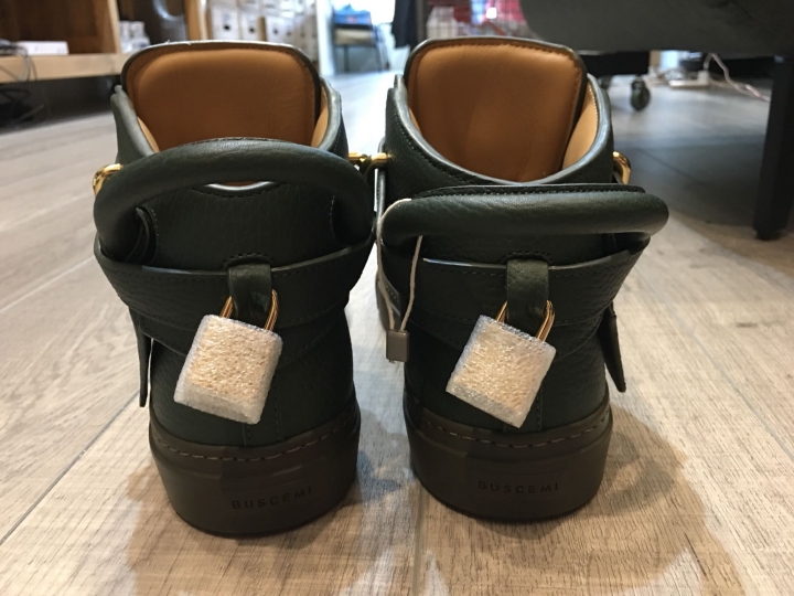 「瘋～～雙綠開箱」Buscemi 高低筒 sneakers