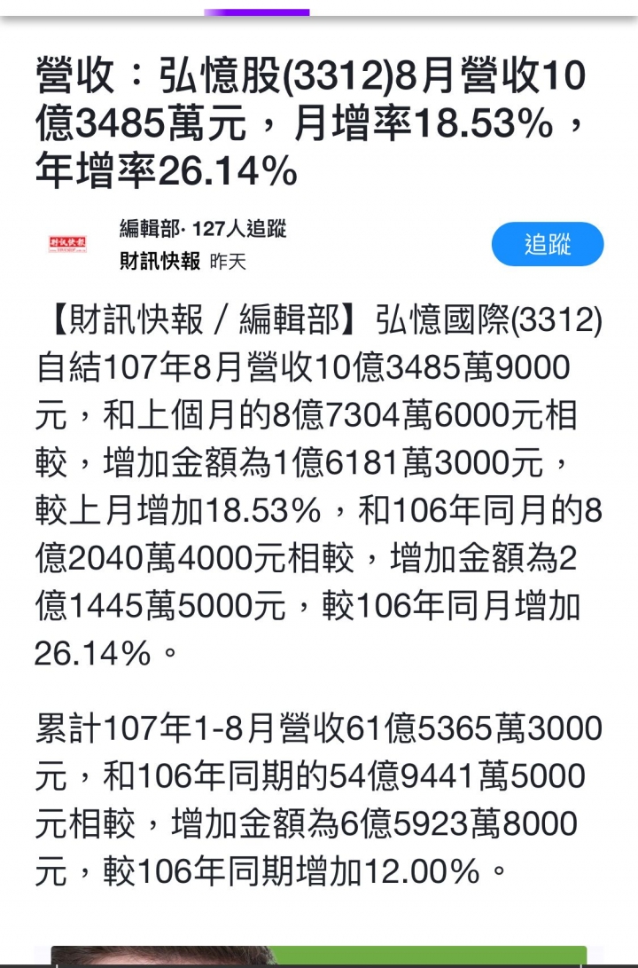 3312 弘憶股
