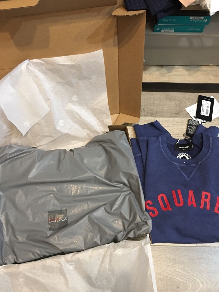 「開箱」Duvetica 羽絨外套 & Dsquared2 運動衫