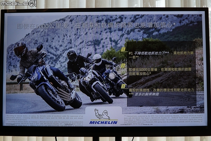 【採訪】濕地制動加強 MICHELIN Road 5 & 多功能車專用 Road 5 Trail 正式發表！