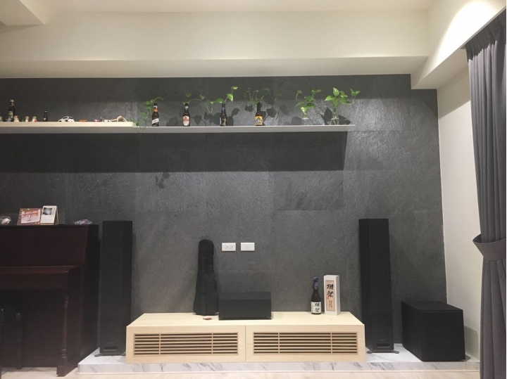 家庭劇院喇叭擺位和布幕問題請教