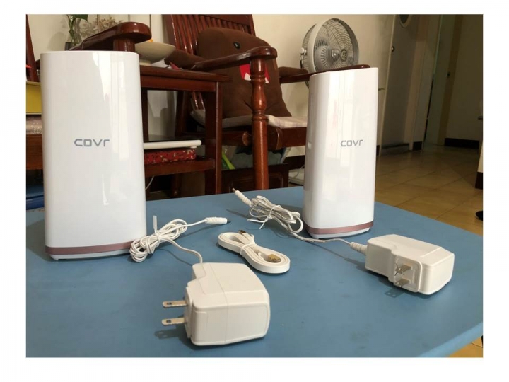 D-Link Mesh全覆蓋家用Wi-Fi系統旗艦款COVR-2202 開箱體驗