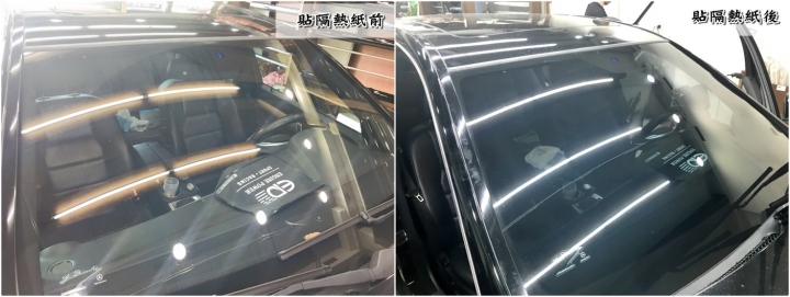 [開箱]Benz C250-南亞冰酷隔熱紙