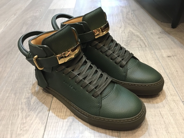 「瘋～～雙綠開箱」Buscemi 高低筒 sneakers