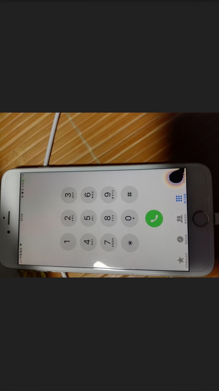 (更新)iphone6plus 突然出現黑點 越來越大