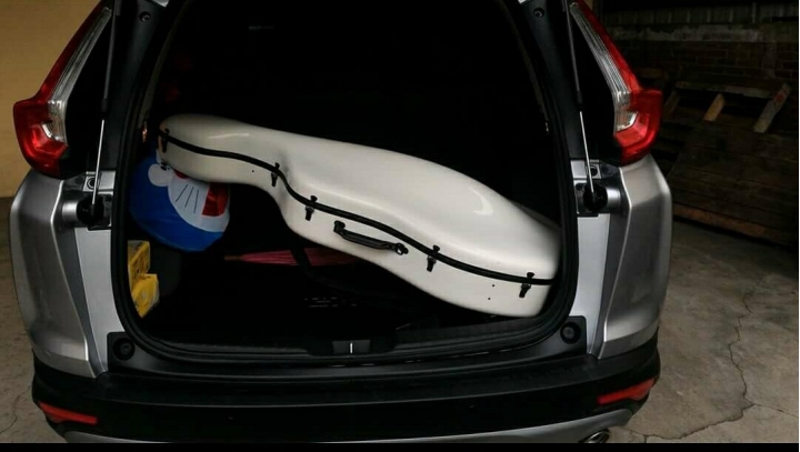 CRV5足跡照