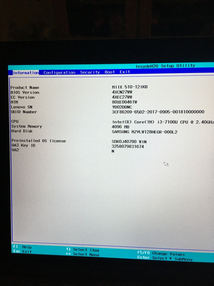 Miix 510 i3 7100u 頻率問題，速度超慢