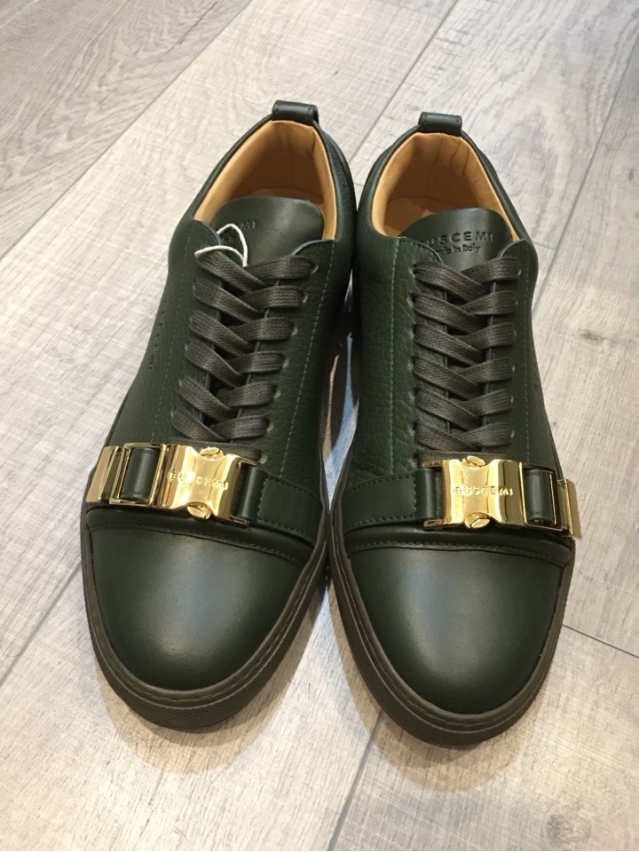 「瘋～～雙綠開箱」Buscemi 高低筒 sneakers