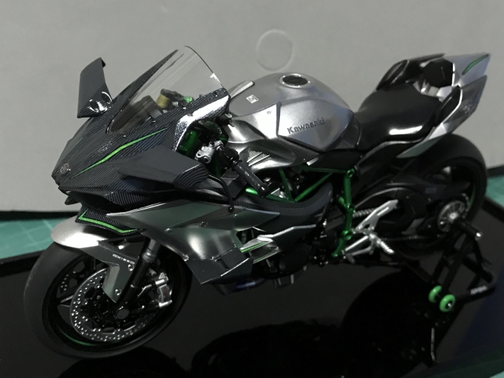 TAMIYA Kawasaki H2R 模型製作成品