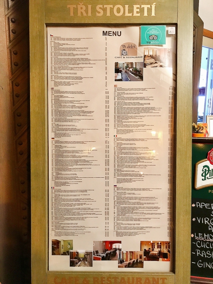 【Czech.食】美味布拉格(下)城堡區Tři století餐廳與Café Louvre羅浮咖啡