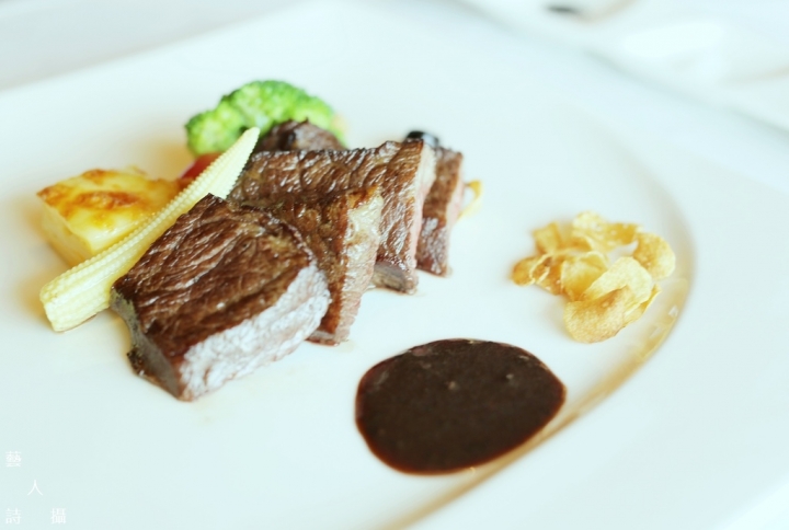 《NT0俯視七期景緻‧大啖翼板牛排》日月千禧酒店.24樓極炙牛排館
