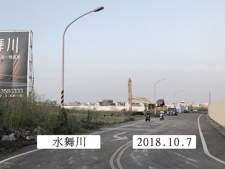 九份子重劃區狗年10月7日建築實景全記錄