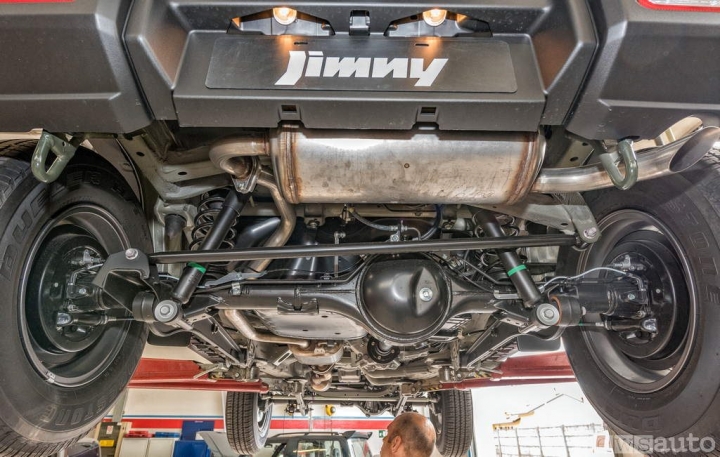 2018 jimny的底盤機械照分享