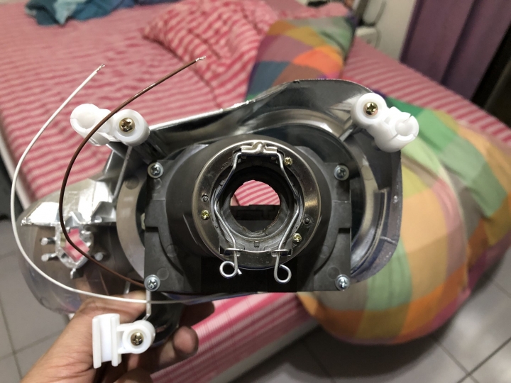 Focus MK3.5 DIY類ST魚眼大燈 新增LED光型驗過
