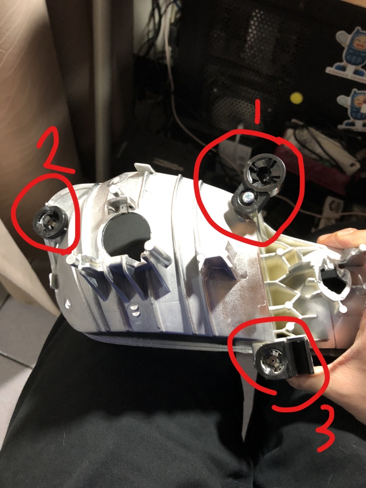 Focus MK3.5 DIY類ST魚眼大燈 新增LED光型驗過