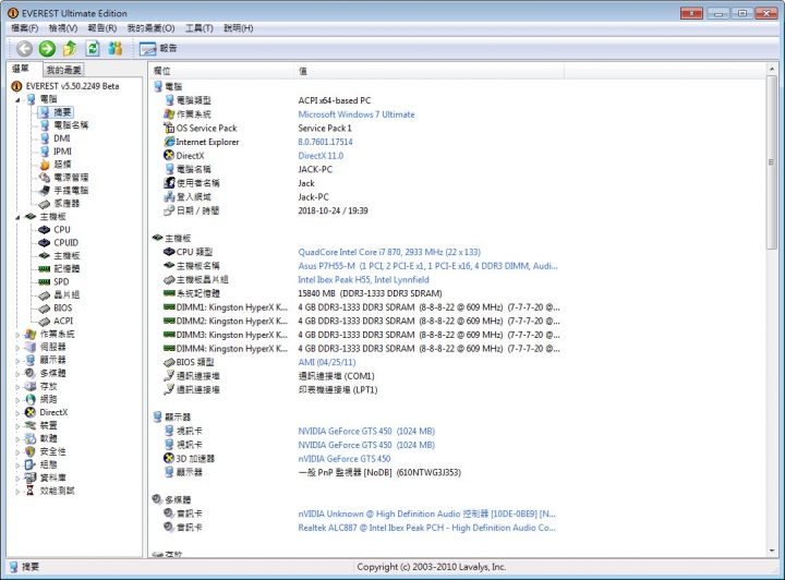 Intel Core i7 870 只顯示2核心