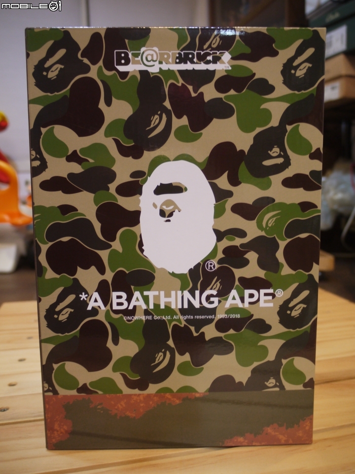 [開箱] READYMADE x A BATHING APE 聯乘版 BE@RBRICK