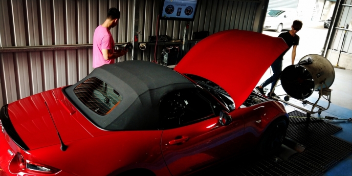 [有影]Mazda MX-5 機械增壓工程EP.01 – 原廠值拉馬力實測紀錄!