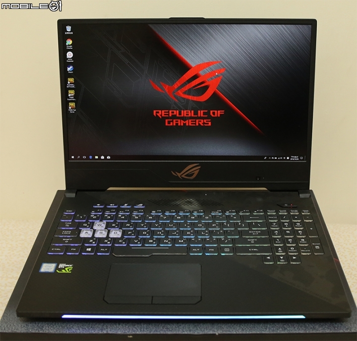 ROG STRIX SCAR II GL504GM 微開箱+硬體測試