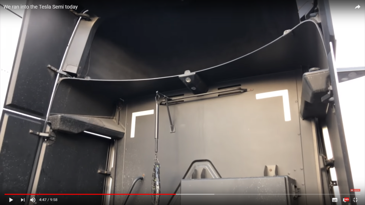 《TESLA Semi》多顆鏡頭／動力配置／日間外觀 (2018/09)