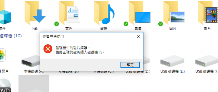 不清楚隨身硬碟到底是中毒還是?