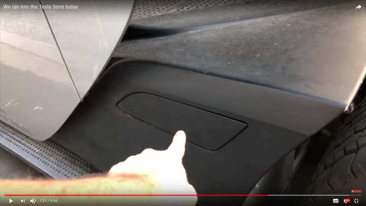 《TESLA Semi》多顆鏡頭／動力配置／日間外觀 (2018/09)