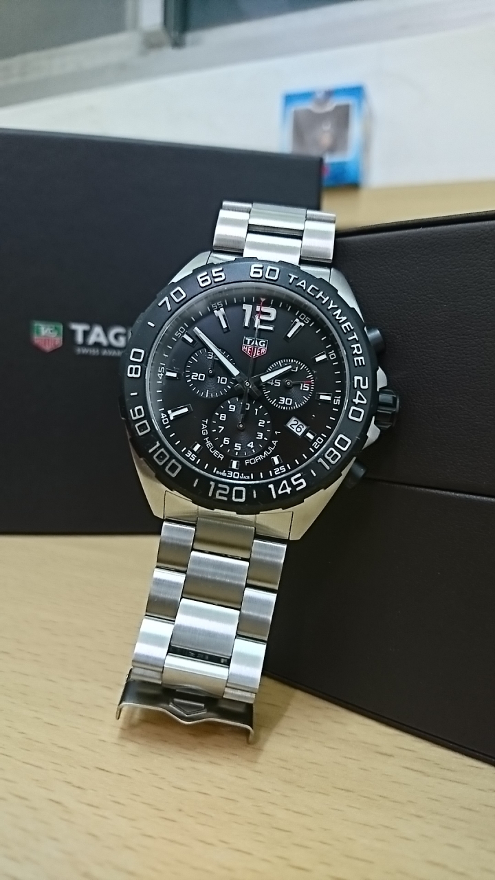 分享：為極速而生。TAG Heuer Formula 1 賽車錶