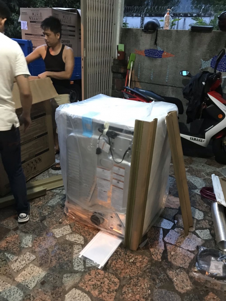 花蓮小鬼屋～相見恨晚的 惠而浦瓦斯型烘乾機 WGD85HEFW