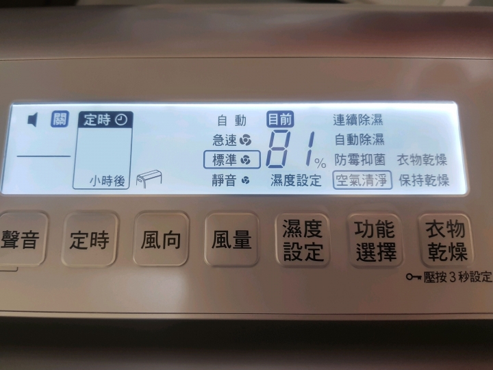 Panasonic FY20FH 清淨除濕機