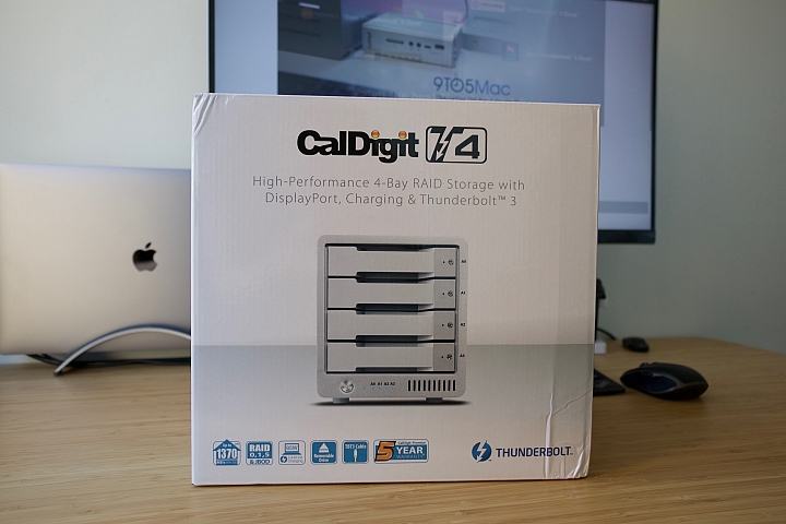 [開箱] CalDigit T4 Thunderbolt 3 RAID