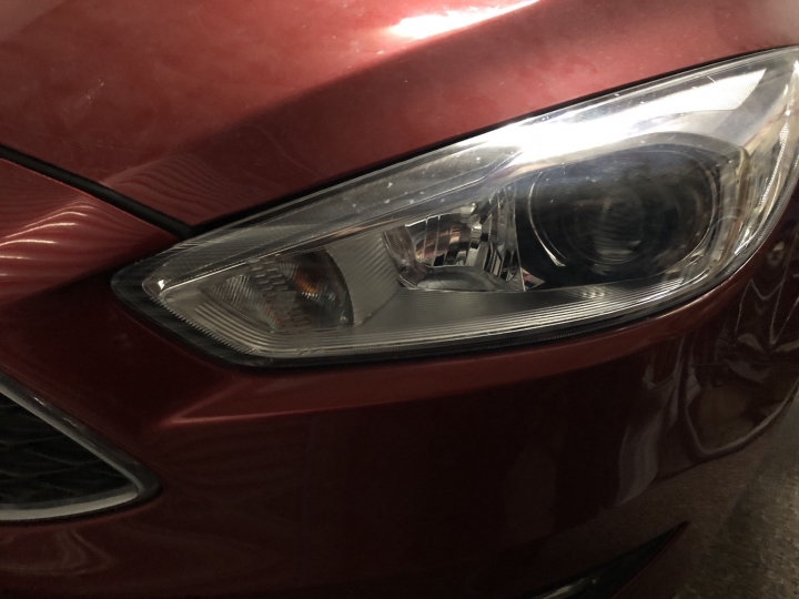 Focus MK3.5 DIY類ST魚眼大燈 新增LED光型驗過