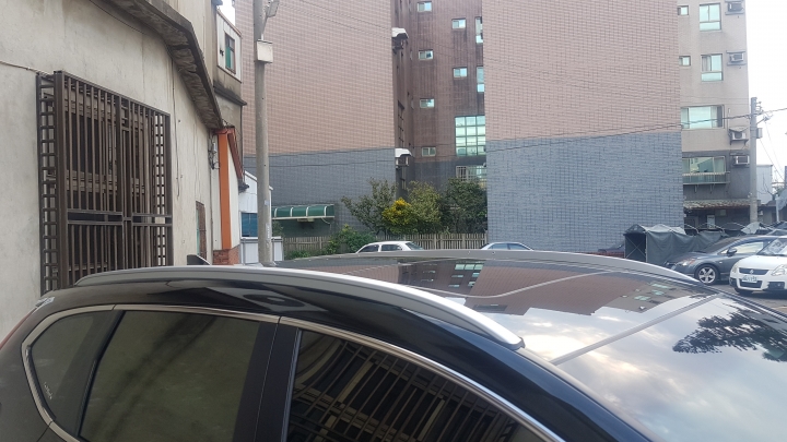 crv5車頂架豎桿安裝