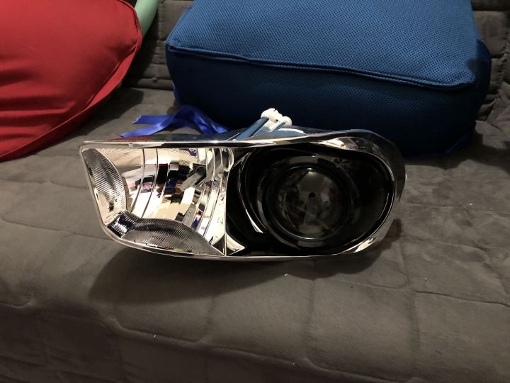 Focus MK3.5 DIY類ST魚眼大燈 新增LED光型驗過