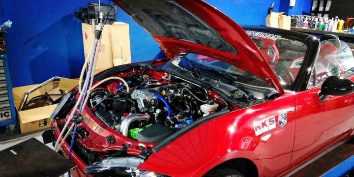 [有影]Mazda MX-5 機械增壓工程EP.01 – 原廠值拉馬力實測紀錄!