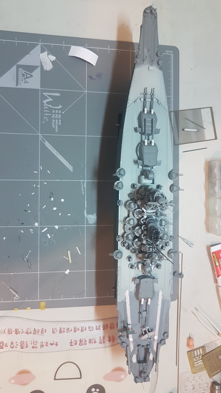 1/700架空紀伊級戰艦二、三、四號艦