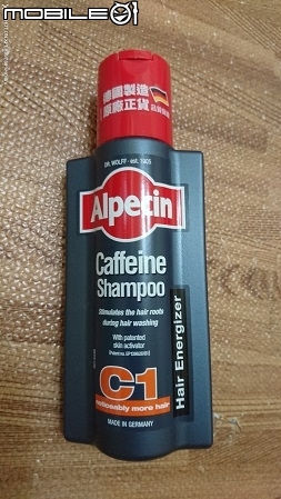 [女生禁用] Alpecin C1(咖啡因洗髮露)讓我的頭髮不再離家出走．．．