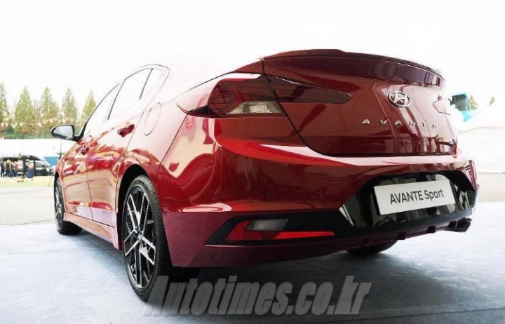 韓國11月即將發表elantra sport小改款
