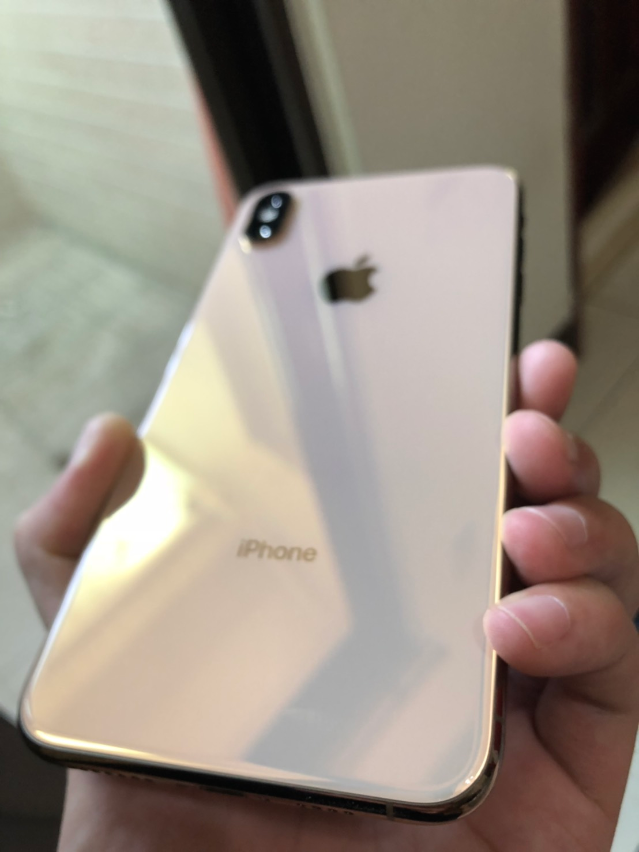 iPhone XS  MAX金色開箱文~
