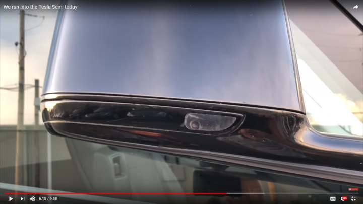 《TESLA Semi》多顆鏡頭／動力配置／日間外觀 (2018/09)