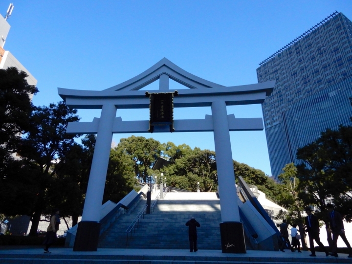日本東京- 日枝神社  隱身東京市區的迷你千鳥居，求緣份必來