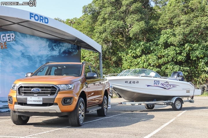 《挑戰 無所畏 Ford Ranger體驗會》-Ranger+遊艇的組合 《挑戰 無所畏 Ford Ranger體驗會》-Ranger+遊艇的組合