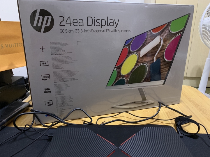 [開箱] HP 24ea 24型IPS美型螢幕