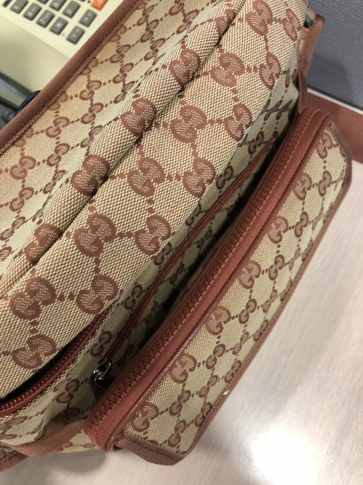 Gucci洛杉磯天使隊 兩用包（後揹及腰包）