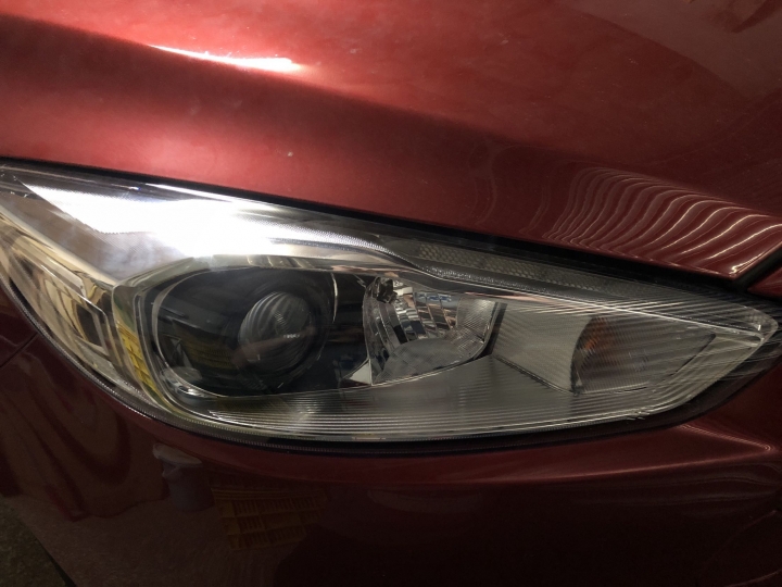 Focus MK3.5 DIY類ST魚眼大燈 新增LED光型驗過