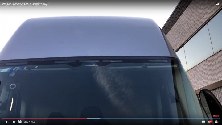 《TESLA Semi》多顆鏡頭／動力配置／日間外觀 (2018/09)