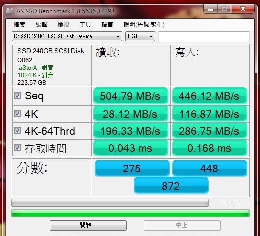 AITC(艾格科技) SSD 960GB 固態硬碟 MLC 之0.5箱(不知道是不是首發)